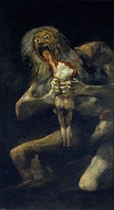 Goya, Saturno divora i propri figli